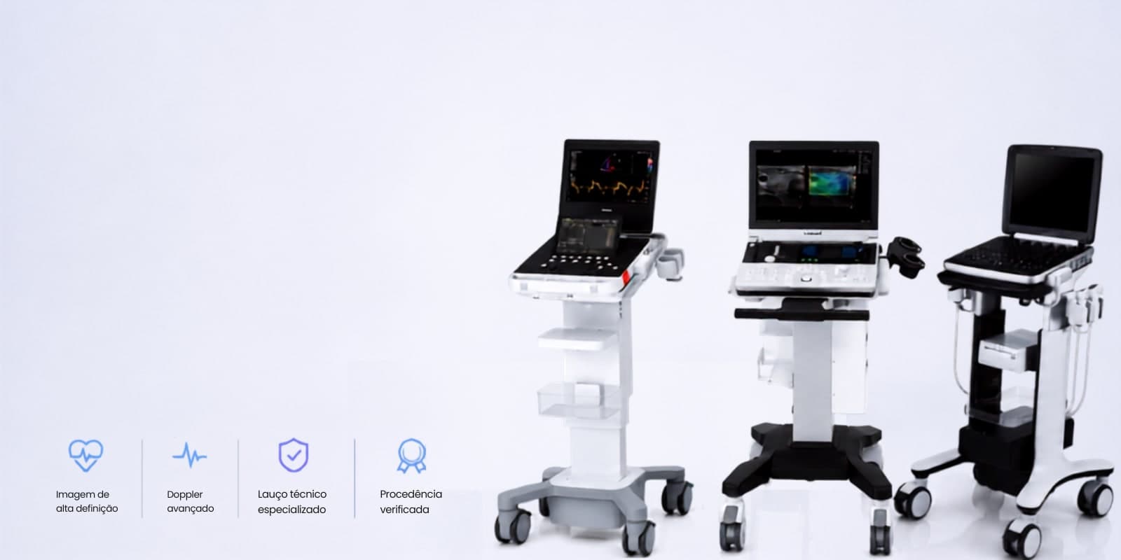 Ultrassom portátil point-of-care para atendimento à beira-leito