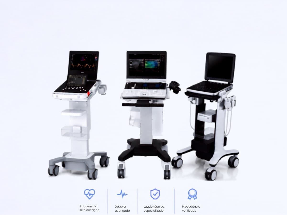 Ultrassom portátil point-of-care para atendimento à beira-leito
