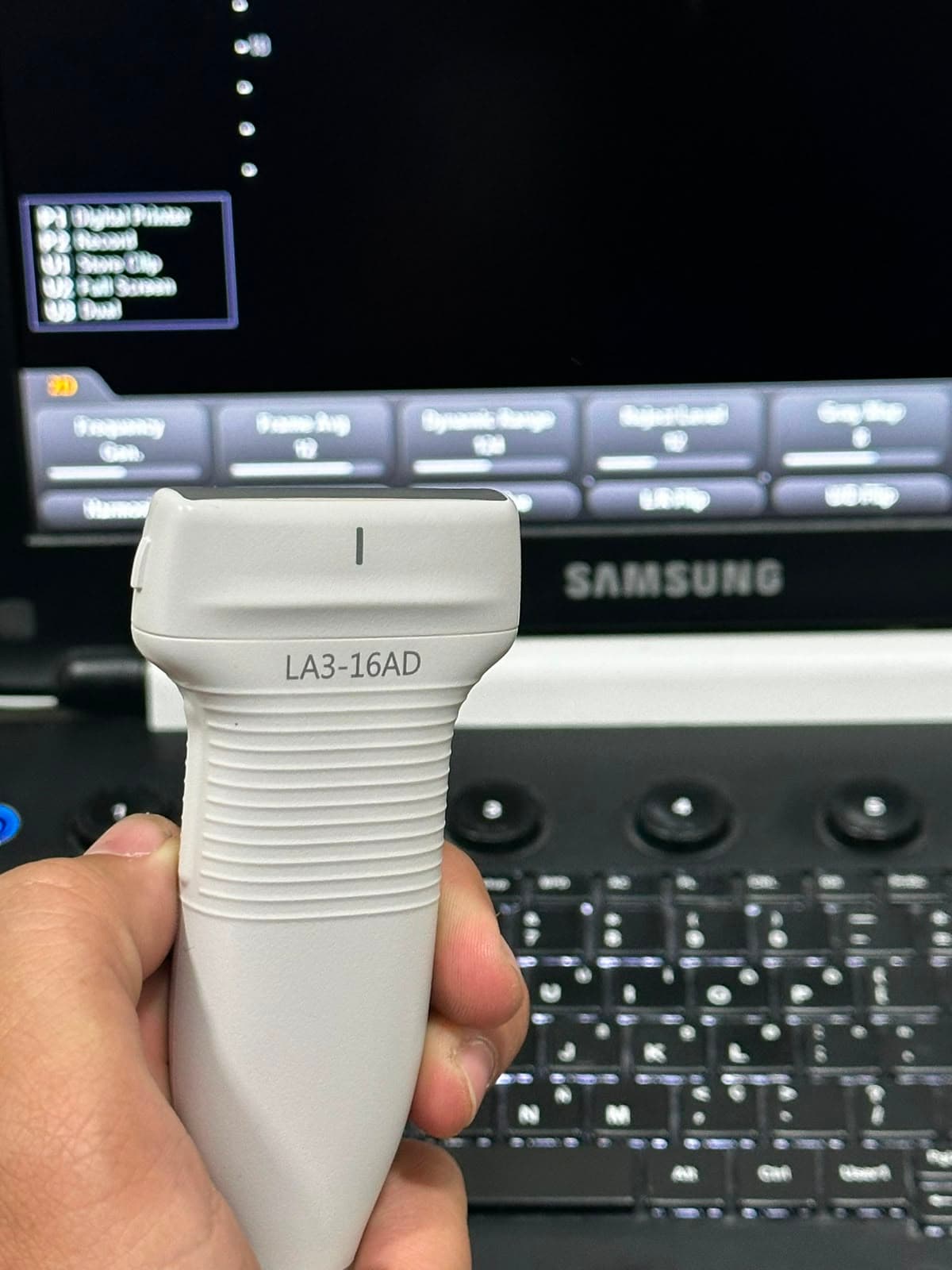 Transdutor Samsung LA3-16AD — Linear de Alta Frequência